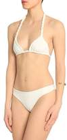 Thumbnail for your product : Mikoh Braid-trimmed Triangle Bikini Top