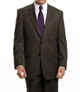 Thumbnail for your product : Jos. A. Bank Signature 2-Button Wool Pattern Suit with Pleated Trousers Big/Tall
