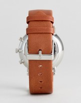 Thumbnail for your product : Accurist Chronograph Leather Watch In Tan