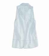 Thumbnail for your product : American Eagle AE Sleeveless Chambray Button Down