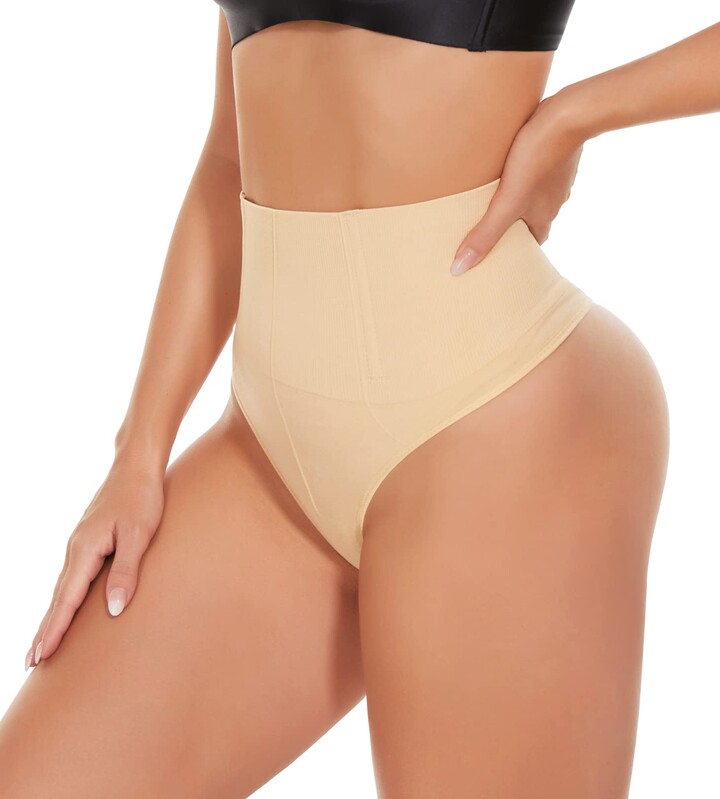 SEXYWG Thong Shapewear for Women Tummy Control Body Shaper Control Knickers Thong Slimming Pants