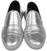 Thumbnail for your product : Common Projects Woman by Metallic Slip-On Sneakers