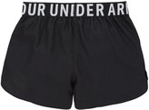 Thumbnail for your product : Under Armour Girls Play Up Solid Shorts - Black Silver
