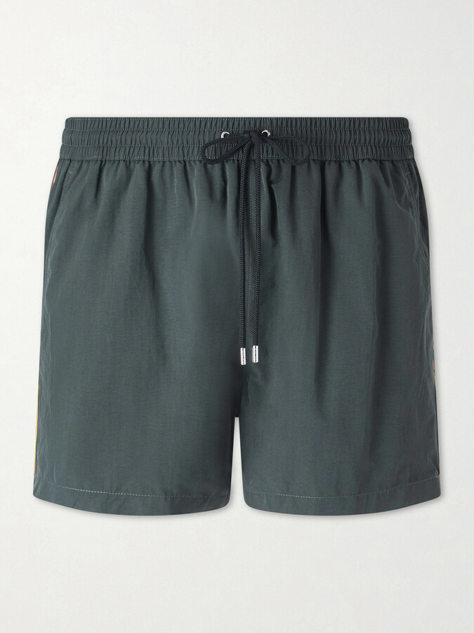 Paul Smith Straight-Leg Short-Length Recycled Swim Shorts