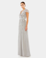 Thumbnail for your product : Mac Duggal Embellished Asymmetrical Wrap Gown