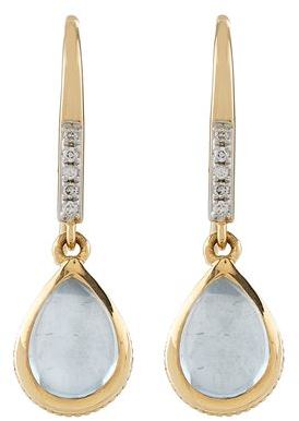 Links of London Luna Gems Blue Topaz Drop Earrings