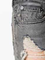 Thumbnail for your product : R 13 ripped denim shorts