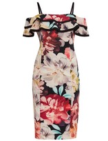 Thumbnail for your product : Gina Bacconi Amber Floral Scuba Dress