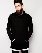 Thumbnail for your product : ASOS Longline Jumper with Cowl Neck