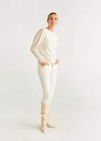 Thumbnail for your product : MANGO Ribbed knit sweater ecru - XS - Women