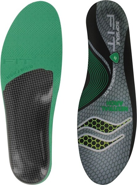 Sof Sole SofSoleFitSeriesNeutralArchShoeInsoles-Women's9-10/Men's7-8