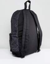 Thumbnail for your product : ASOS Backpack With Contour Print In Black