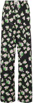 Pixel Floral-Print Pyjama Pants 