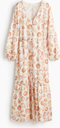 h&m dress with tie belt