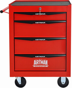 Ebern Designs Rolling Metal Tool Chest With 4 Drawers 20\
