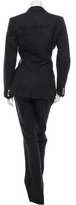 Thumbnail for your product : Dolce & Gabbana Silk-Trimmed Jacquard Pant Suit