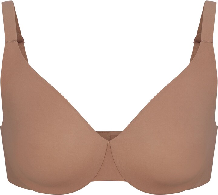 VAI21 double strap bra in brown - part of a set