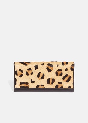 Phase Eight Caris Leopard Print Leather Purse