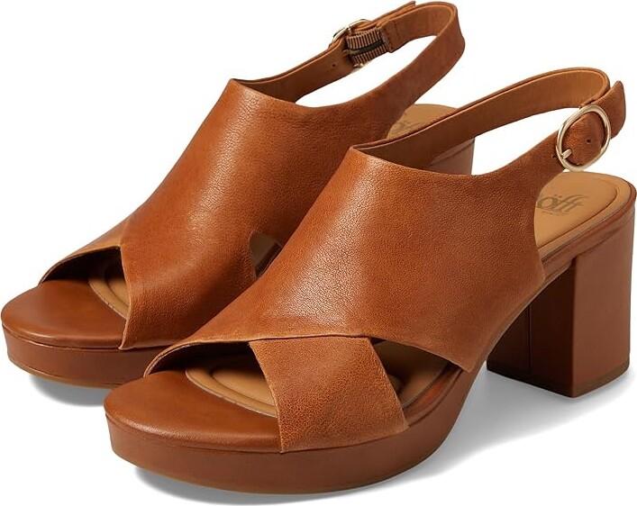 Sofft Liv Women's Sandals Luggage : 9.5 M (B) Leather