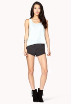 Thumbnail for your product : Forever 21 studded high-low tank