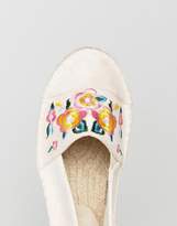 Thumbnail for your product : ASOS DESIGN JITTERBUG Embroidered Espadrilles