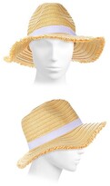 Thumbnail for your product : Bindya Fringed Woven Fedora