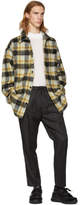Thumbnail for your product : Cmmn Swdn Brown Oversized Check Sergey Shirt