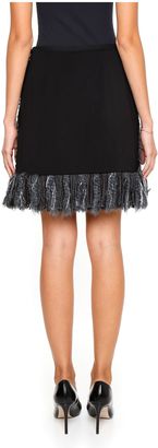 Loewe Tweed Mini Skirt
