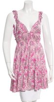 Thumbnail for your product : Mara Hoffman Floral Print Sleeveless Blouse