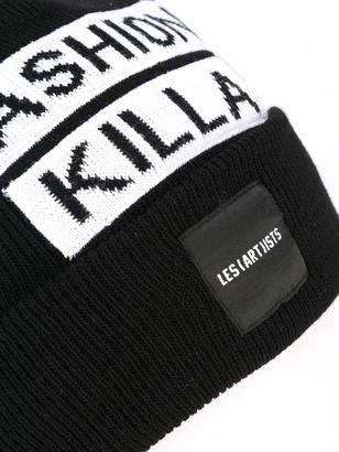 Les (Art)ists 'fashion killa' knit beanie