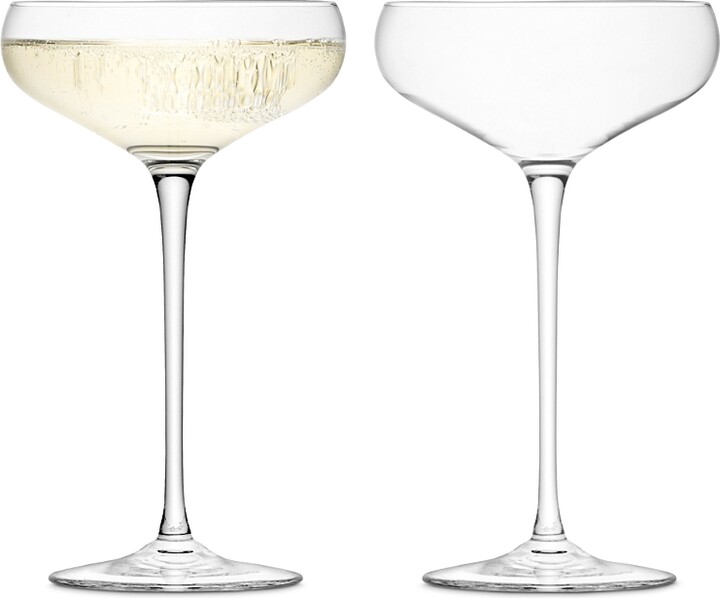 LSA International Wine 10-oz. Champagne Saucer Set of 2