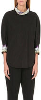Thumbnail for your product : 3.1 Phillip Lim Embellished cotton-blend shirt