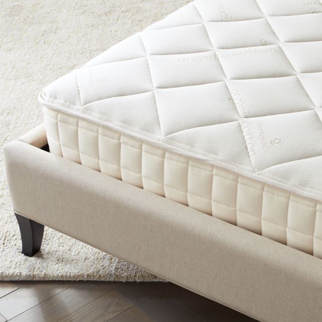 Crate & Barrel Naturepedic Chorus King Organic Luxury Mattress