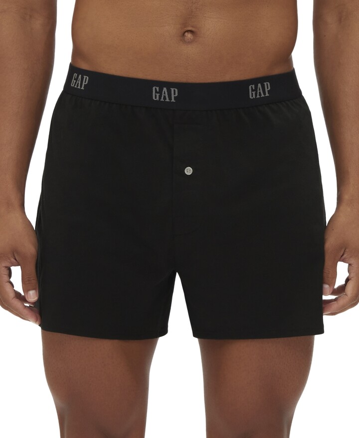 Gap Men's 3-Pk. Cotton Slim-Fit Loose Knit Boxers - ShopStyle