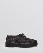 Thumbnail for your product : Robert Clergerie Old Robert Clergerie Creeper Platform Wedges - Poco Lace Up