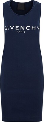 Givenchy Ribbed-Knit Sleeveless Dress
