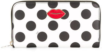 Charlotte Olympia dots print wallet - women - Leather/Metal (Other) - One Size