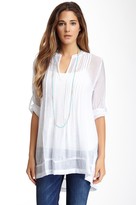 Thumbnail for your product : True Grit Sheer Pintucked Tunic