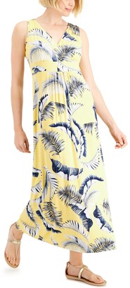 Charter Club Petite Floral-Print Maxi Dress, Created for Macy's - ShopStyle