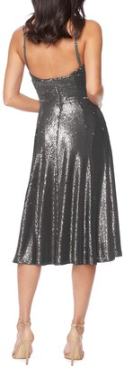 Dress the Population Mimi Sequined Sweetheart Cocktail Dress