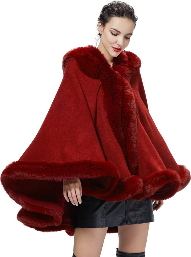 red cape jacket