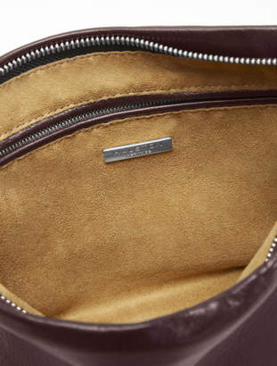 Halston Elsa Soft Box Calf Leather Convertible Clutch