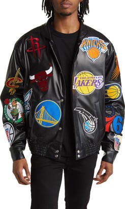 NBA Brooklyn Nets Black Satin Bomber Jacket - Paragon Jackets
