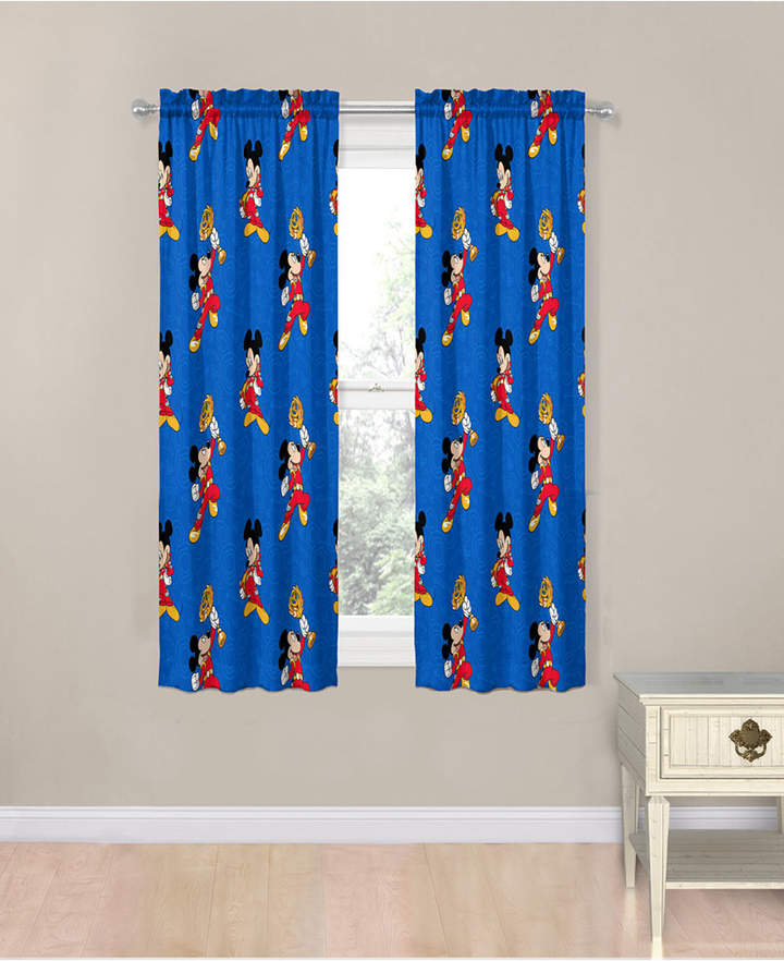 Kids Room Drapes Window Panels Curtains Girls Minnie Mouse Bedroom