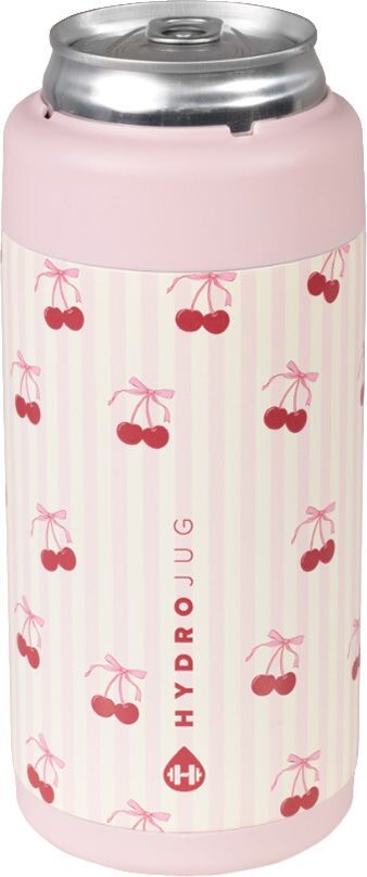 HYDROJUG 12 oz. Slim Can Cooler with Premium Finish, Sweet Cherry