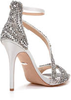 Thumbnail for your product : Badgley Mischka Venice Embellished Ankle-Wrap Sandals
