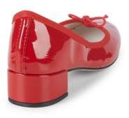 Repetto Bow Patent Leather Pumps