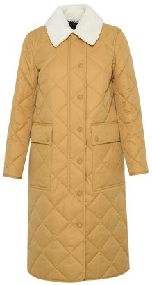 Burberry Long Sleeved Quilted Coat