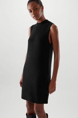COS High-Neck Knitted Dress