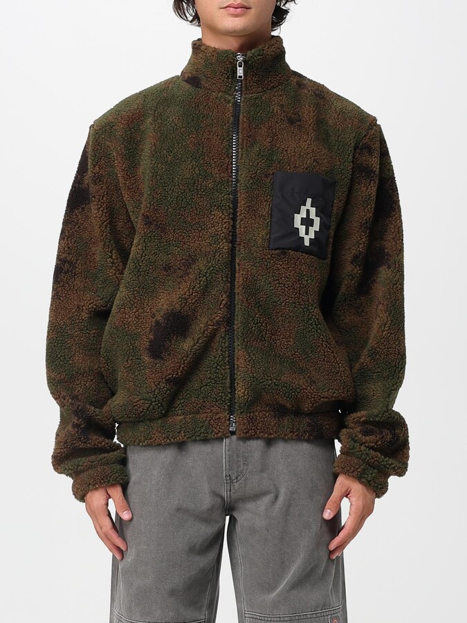 Marcelo Burlon County of Milan Nba Wool Cloth Bomber Jacket